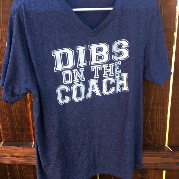 Blue Grey V Neck - Picture 3 of 4